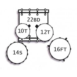 TAMBURO TB OPERA522BK16 Opera Series